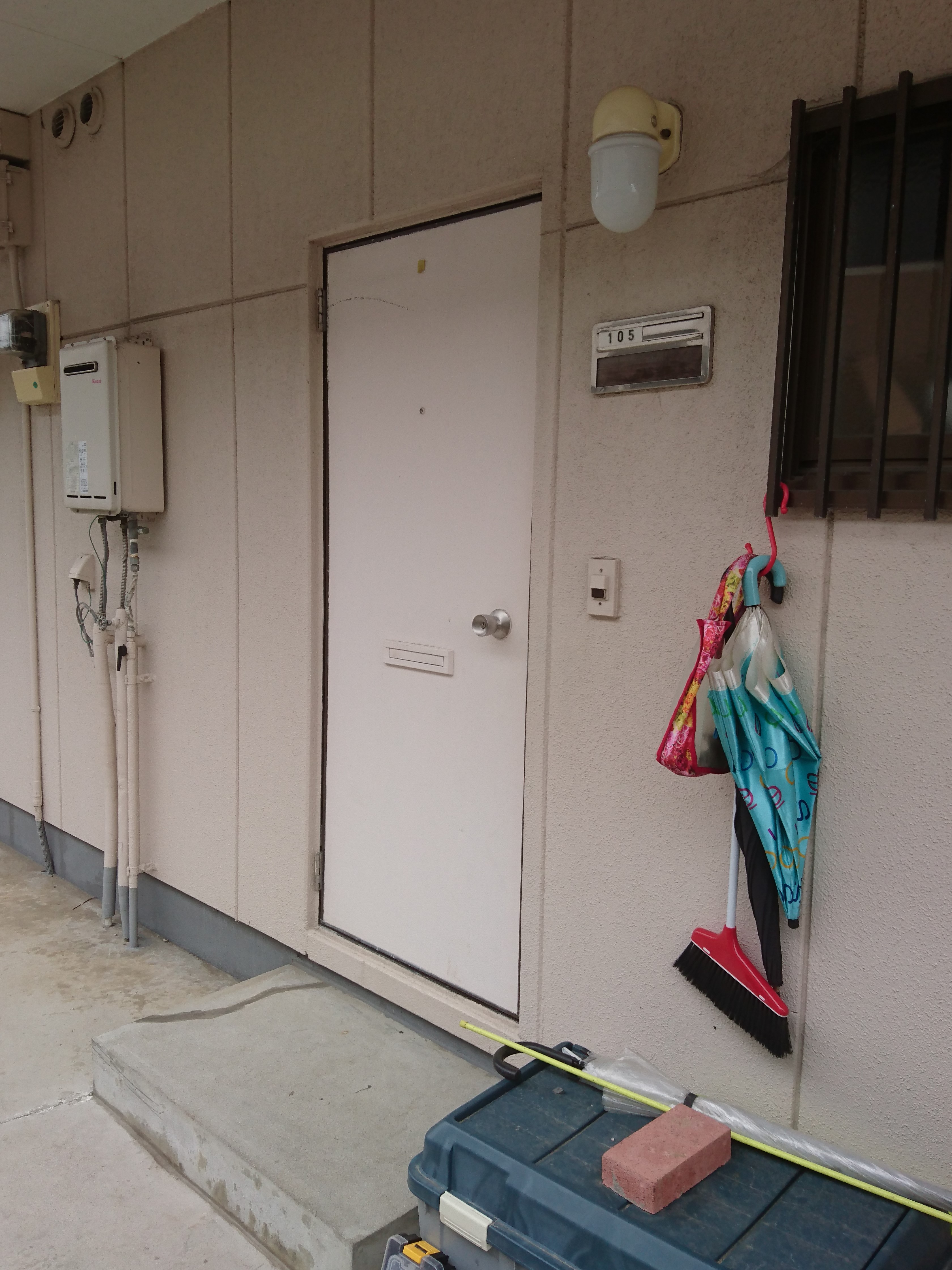 アパートドア工事