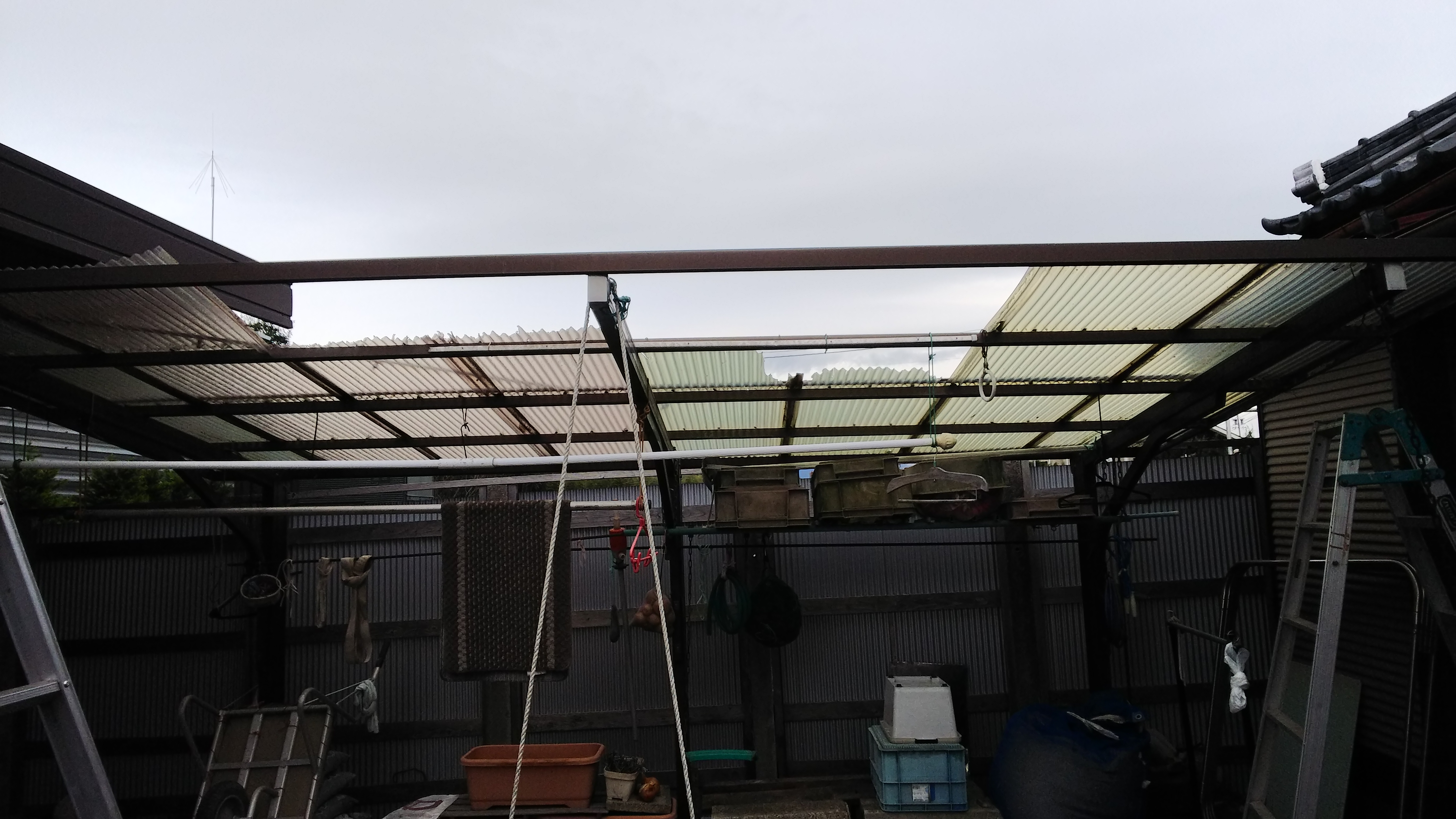 テラス屋根波板工事